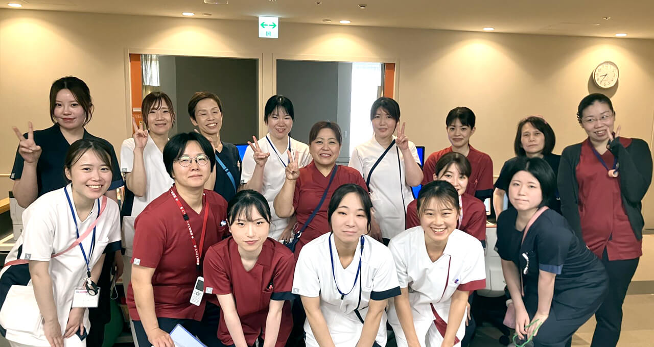 11階西病棟(消化器外科)集合写真
