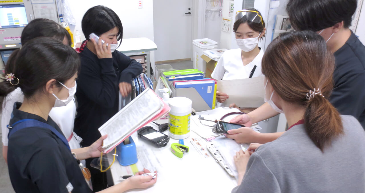 1階救急病棟集合写真