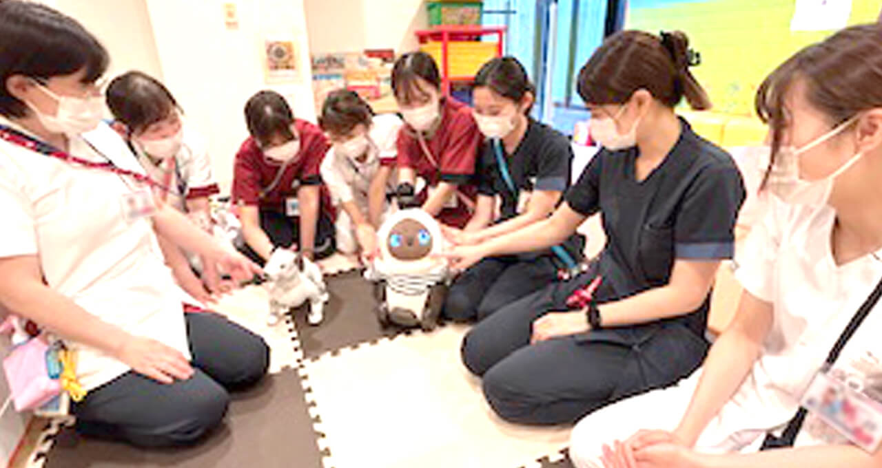5階東病棟(小児科、小児外科、小児循環器内科)日常写真