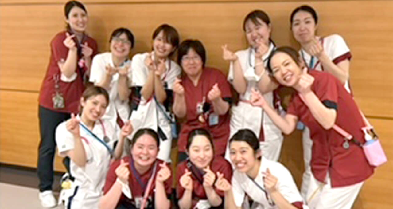 7階東病棟(脳神経内科、歯科口腔外科)集合写真