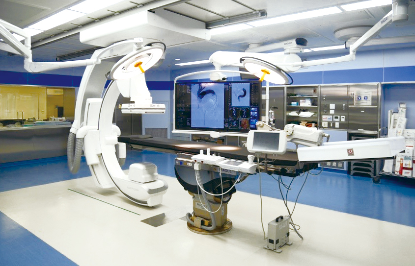 当院のハイブリッド手術室の写真